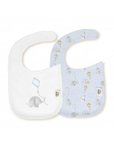 PACK 2 BABEROS ALGODON...