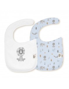 PACK 2 BABEROS ALGODON FOX...