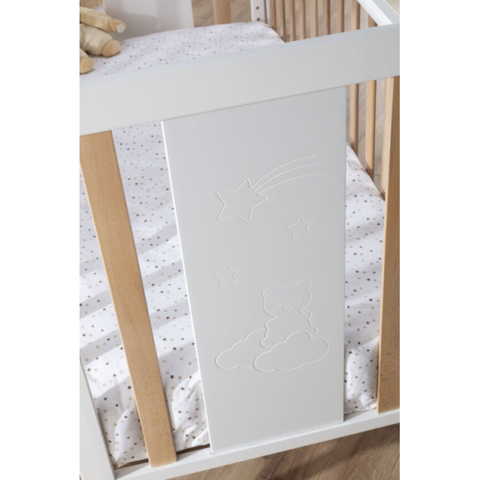 CUNA OSITO BLANCO HAYA IKID