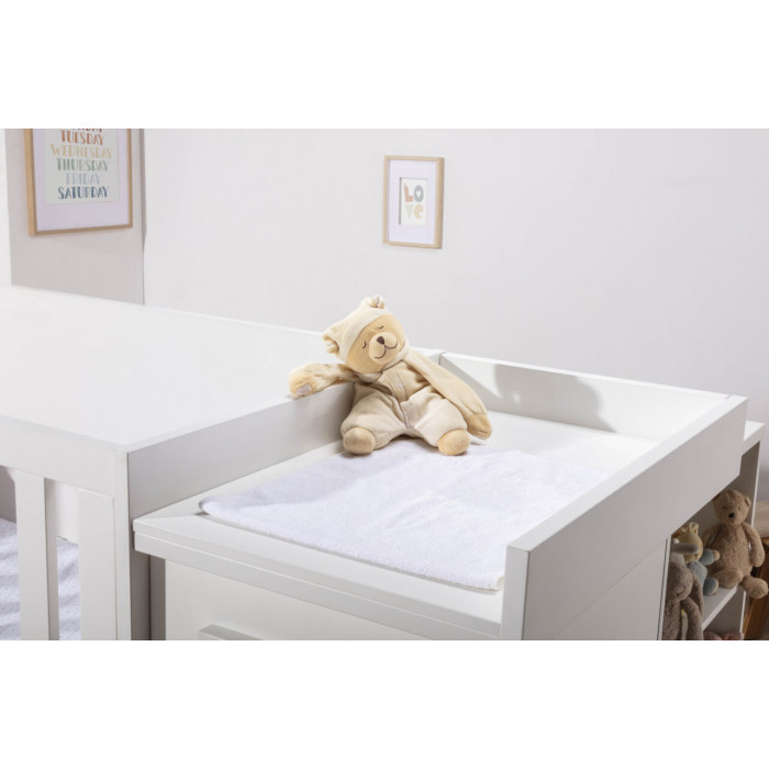 CUNA CONVERTIBLE CAMA PADOVA BLANCO IKID