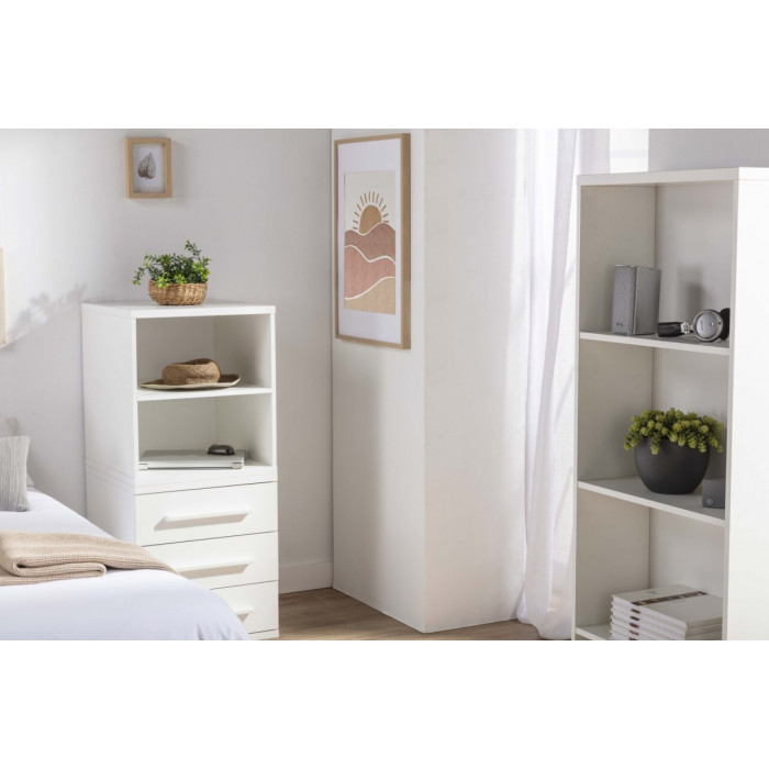 CUNA CONVERTIBLE CAMA PADOVA BLANCO IKID