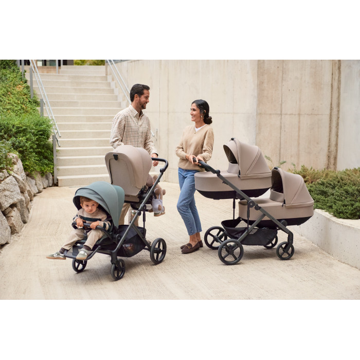 COCHECITO GEMELAR MODU ROOTY BEIG ANEX