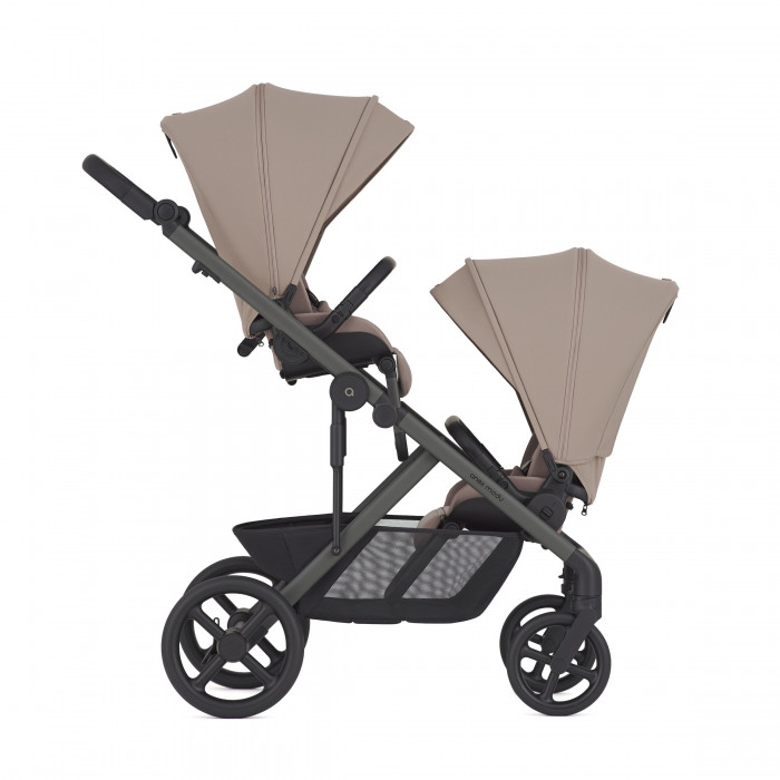 COCHECITO GEMELAR MODU ROOTY BEIG ANEX