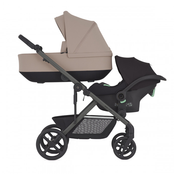 COCHECITO GEMELAR MODU ROOTY BEIG ANEX