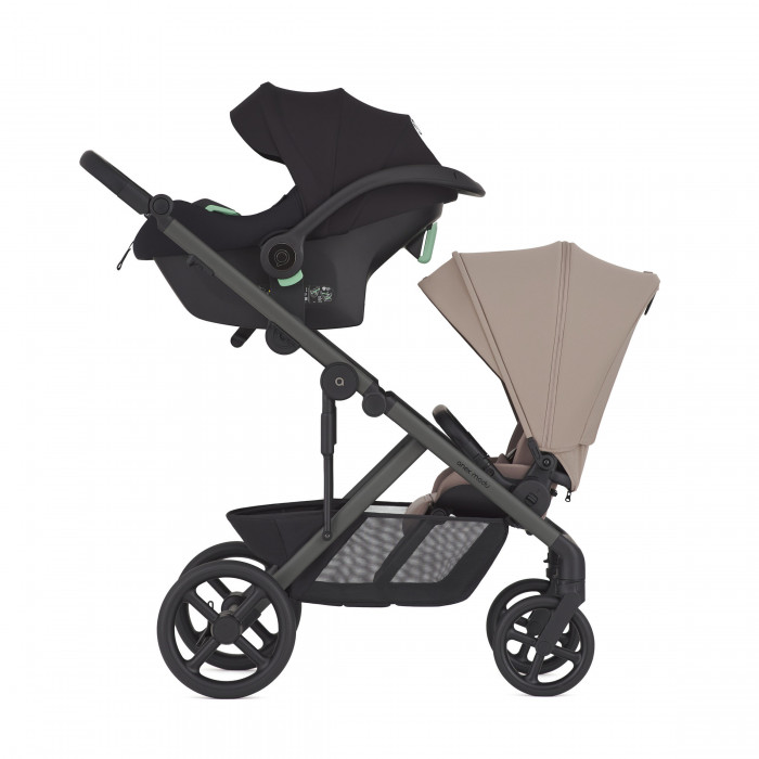 COCHECITO GEMELAR MODU ROOTY BEIG ANEX