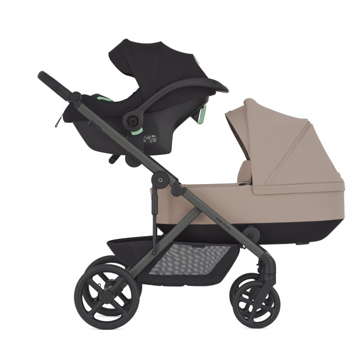 COCHECITO GEMELAR MODU ROOTY BEIG ANEX