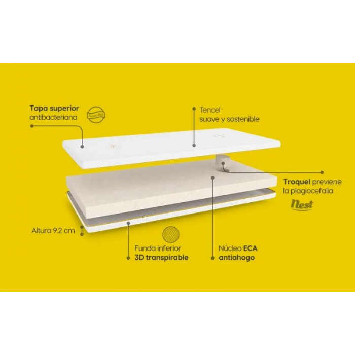 COLCHÓN CUNA TERNUM 120X60 BABYKEEPER