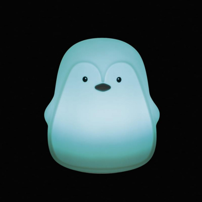 LUZ QUITAMIEDOS PINGÜINO VERDE...