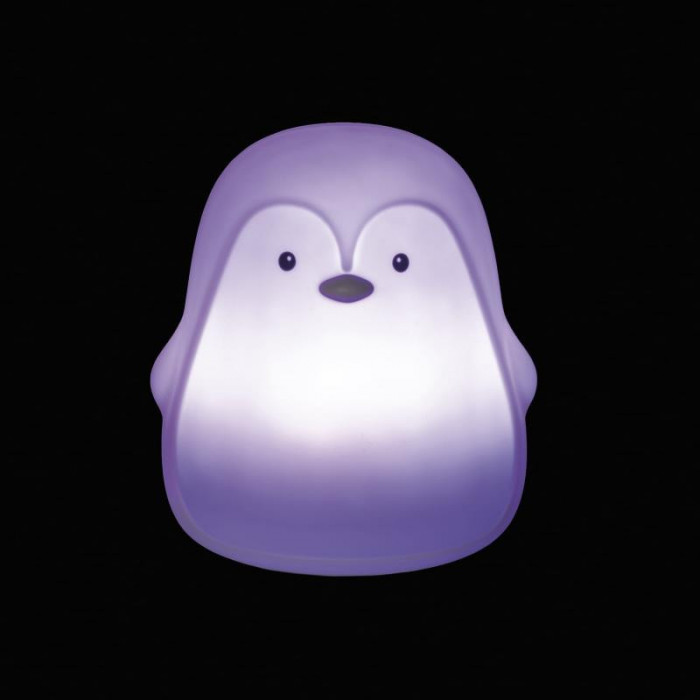 LUZ QUITAMIEDOS PINGÜINO VERDE...