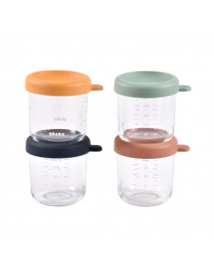 SET 4 BOLS CRISTAL 250ML BEABA