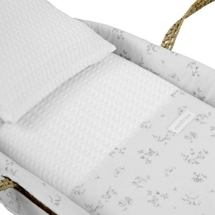 CAPAZO MIMBRE MERLO BLANCO GRIS +...