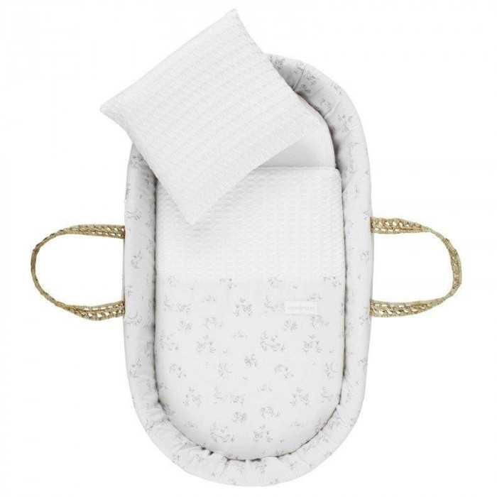 CAPAZO MIMBRE MERLO BLANCO GRIS +...