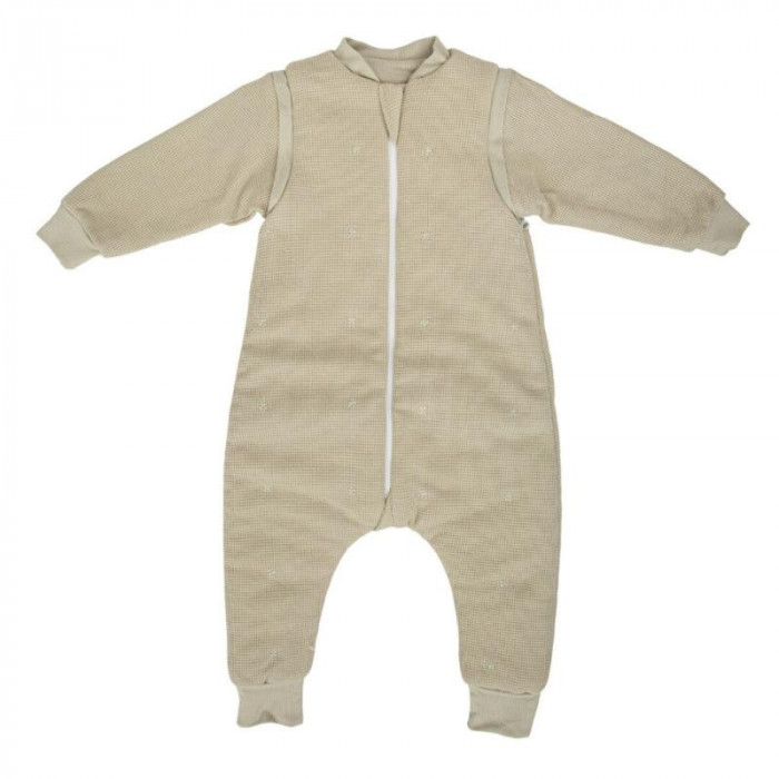 SACO DORMIR CON PIES WAFFLE VERDE...