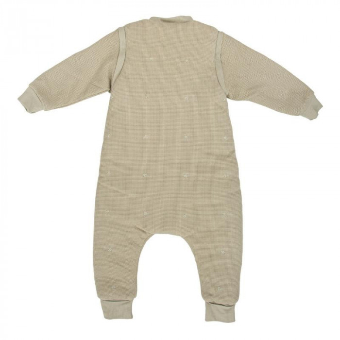 SACO DORMIR CON PIES WAFFLE VERDE...