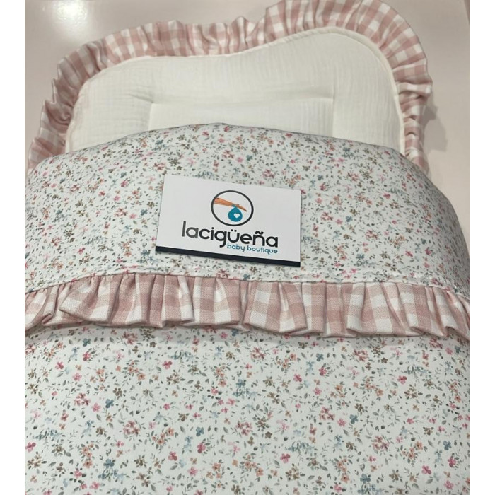 SACO CAPAZO 336 FLORES ROSA VICHI...