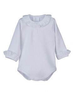 BODY S M/L PUNTILLA BLANCO...