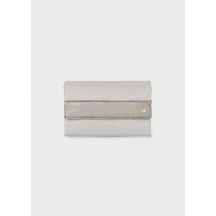 CAMBIADOR PIEL GRIS PLATA