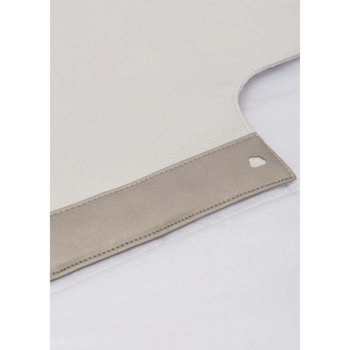 CAMBIADOR PIEL GRIS PLATA