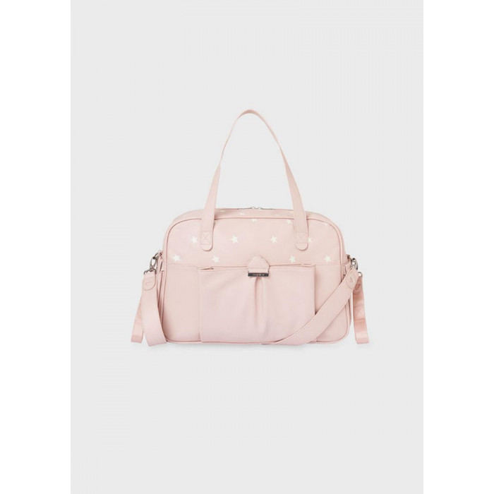 BOLSO SILLA PIEL ROSA ESTRELLAS...