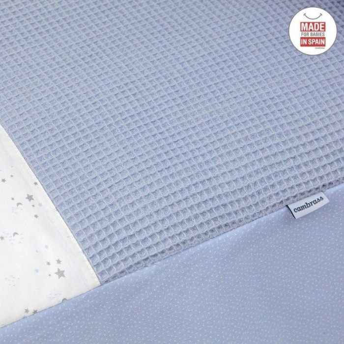 EDREDÓN + PROTECTOR SKY CELESTE CAMBRASS