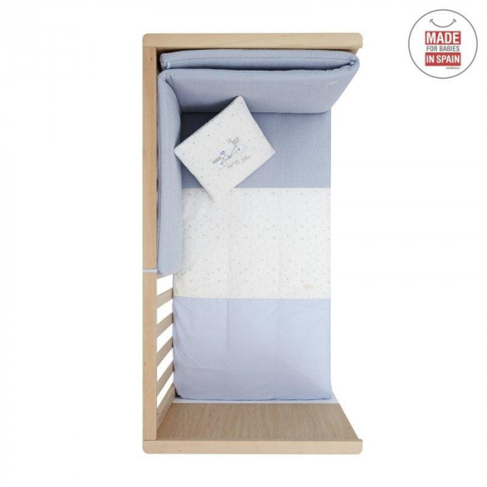 EDREDÓN + PROTECTOR SKY CELESTE CAMBRASS