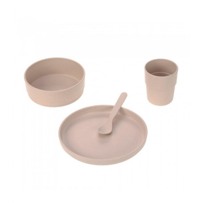 SET VAJILLA CELULOSA UNI PINK