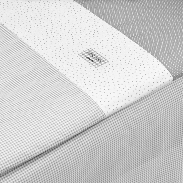 EDREDÓN + PROTECTOR VICHI10 GRIS CAMBRAS