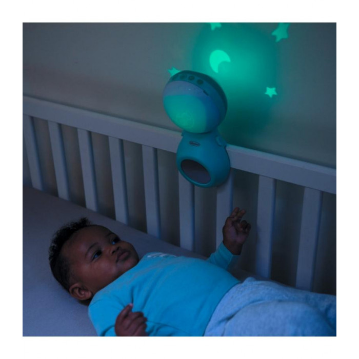 MUSICAL CUNA 3 EN 1 PROYECTOR AZUL