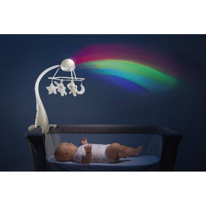 MUSICAL CUNA TOY RAINBOW BEIG CHICCO