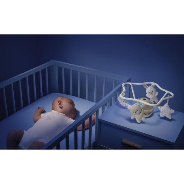 MUSICAL CUNA TOY RAINBOW BEIG CHICCO