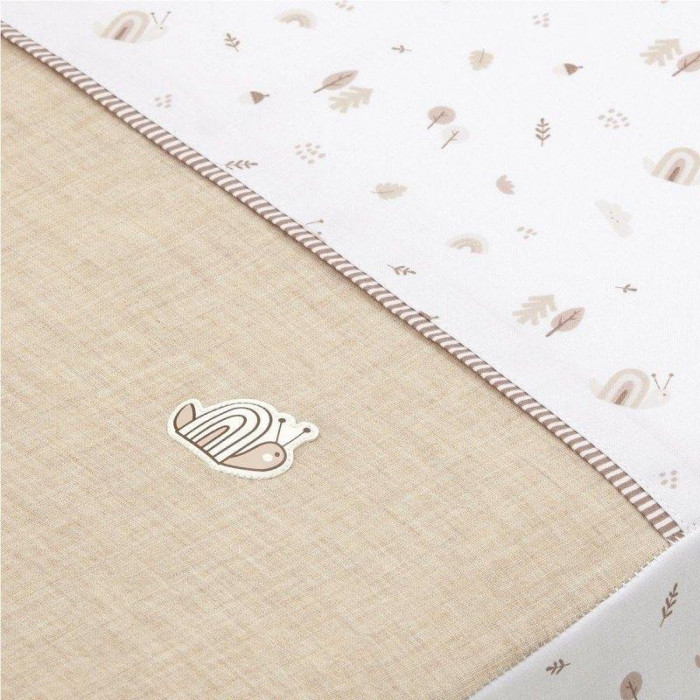 EDREDÓN + PROTECTOR GREENY BEIG CAMBRASS