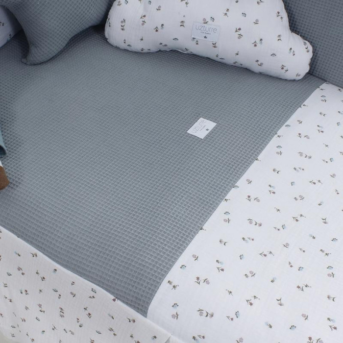 EDREDÓN + PROTECTOR BRUNA VERDE UZTURRE