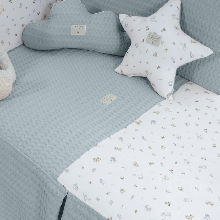 EDREDÓN + PROTECTOR BENJAMIN VERDE...