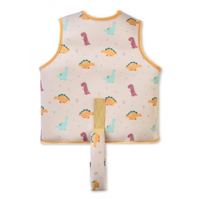 CHALECO FLOTADOR WILD DINOS MOSTAZA...