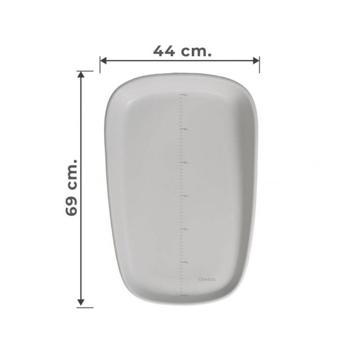 CAMBIADOR COMODA SILICONA GRIS OLMITOS