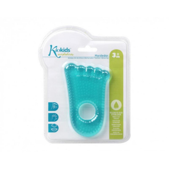MORDEDOR AGUA PIE Y MANO VERDE KIO