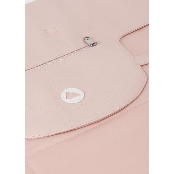 CAMBIADOR PIEL ROSA ESTRELLAS BLA...