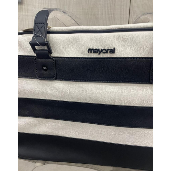 BOLSO SILLA+PORTACHUPETE PIEL RAYAS...