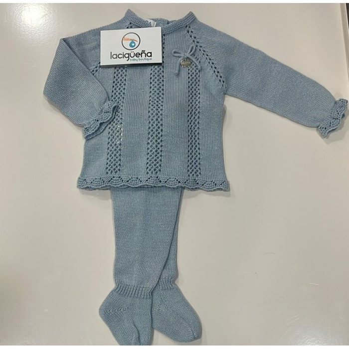 CONJUNTO 2 PIEZAS HILO MANGA LARGA...
