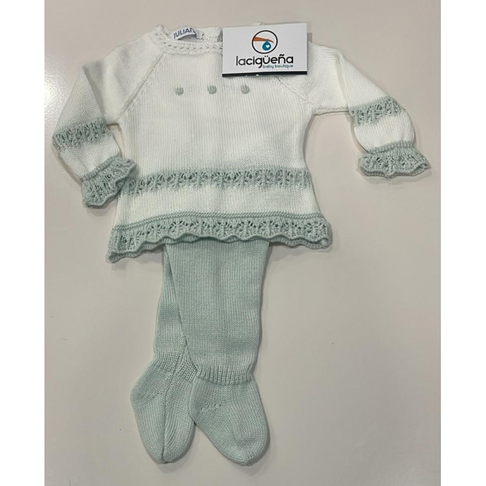 CONJUNTO 2 PIEZAS HILO MANGA LARGA...