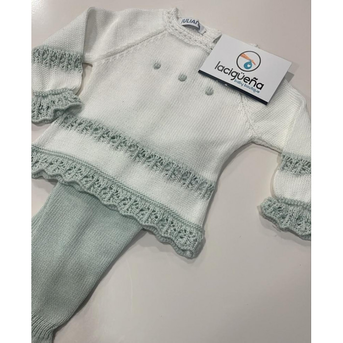 CONJUNTO 2 PIEZAS HILO MANGA LARGA...