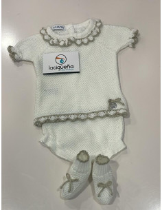 CONJUNTO 3 PIEZAS HILO...