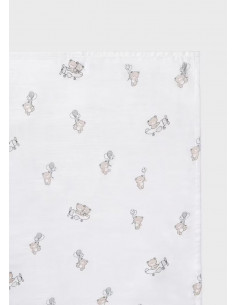 MUSELINA OSITOS GLOBOS...