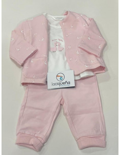 CHANDAL 3 PIEZAS ALGODON...