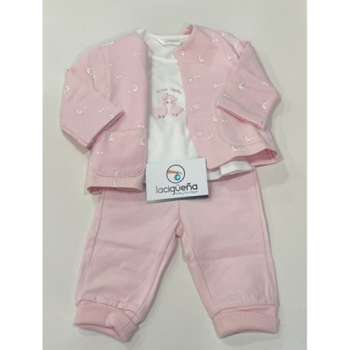 CHANDAL 3 PIEZAS ALGODON...