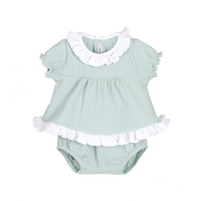 CONJUNTO 2 PIEZAS MANGA CORTA RODAS...