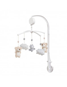 MUSICAL CUNA OSITO GRIS INTER