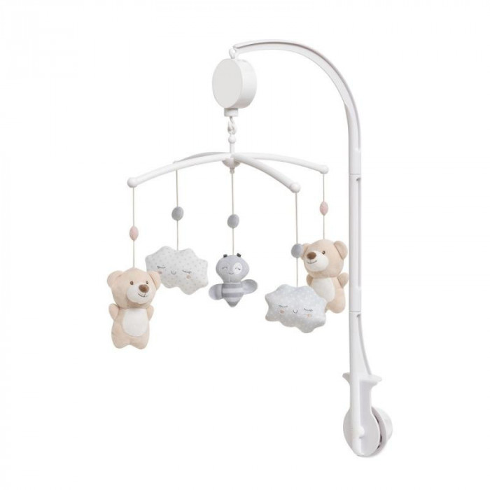 MUSICAL CUNA OSITO GRIS INTER