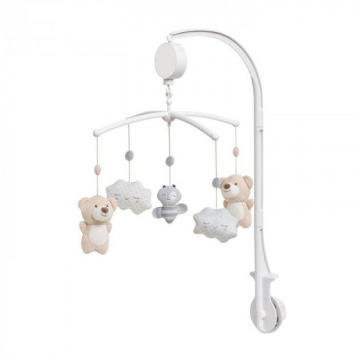 MUSICAL CUNA OSITO GRIS INTER