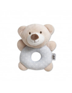 SONAJERO PELUCHE OSITO GRIS...